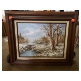 Wood Framed Painting