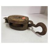 Large Vintage Pulley