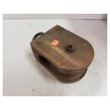 Large Vintage Pulley