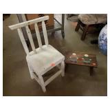 2 ct. - Kids Chair and Stepstool