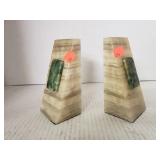 Decorative Marble Bookends