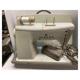 Vintage Singer Sewing Machine W/ Case