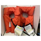 Two Adult Life Jackets