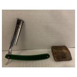 Straight Razor w/case E Weck & Co-USA