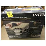 Intex Queen Size Elevated Air Bed, Says Damaged