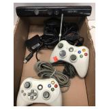 XBOX 360 Kinect & 2 Controllers