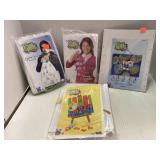 Lot of four Creative Girls Club craft projects