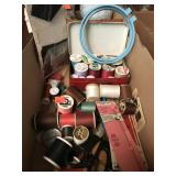 Lot of sewing items.