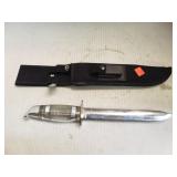 Stainless Steel Knife & Sheath