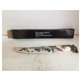 Wolf Knife in Sheath