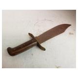 Large Wood Handled Knife