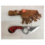 Stainless Steel Hunting Knife & Sheatn