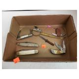 Group Lot of Folding Knives & Letter Openers