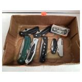 8 ct. - Various Folding Knives