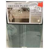 Origins Ericson Plaid. 90in round.