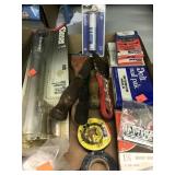Misc lot of tools / garage items.