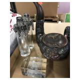 Misc lot w/ pipe ashtray