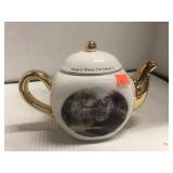 Thomas Kinkade Tea Pot Farmhouse