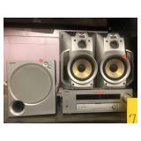 Sony Stereo System with Subwoofer