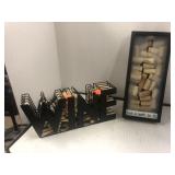 2 Cork Wine Decor Pieces