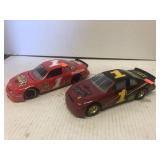 2 ct. Model Nascar Cars - #1 Car