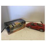 Collectible NASCAR Caterpillar & Ferrari Model