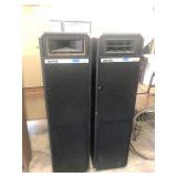 2 ct. of Panasonic Ramsa Tower Speakers - approx.