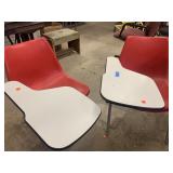 Pair of Fold Back Desk Chairs