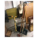 4 ct. of Tools - Garden Tiller, Snow Shovel, etc.