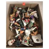 Lot of Assorted Christmas Themed Figurines