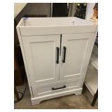 Bathroom Sink Vanity- corner loose/broken - may