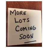More Lots Coming Soon!