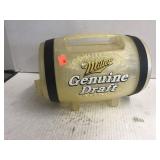 Miller Genuine Draft. Mini keg dispenser.