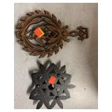 2 ct. of Metal Trivets
