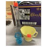 3 pieces of Assorted Ceramic & Glassware