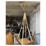 Vintage Hanging Table - 13 in. x 13 in.