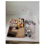 Group Lot Vintage Bulbs, Electron Tubes, etc