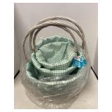 Lot of three Baskets w/ cloth liners