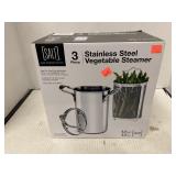 3.5 qt. Stainless steel vegetable strainer