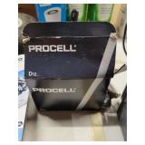 7 Procell D Batteries