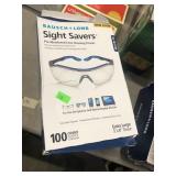 3 pack of 100 ct. Lens Cleaner Wipes Bausch +