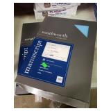 Blue Wove Paper (2 Packs of 100)