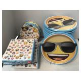 Paper Ware & Napkins.  5 -8ct. 6.75in Plates. 19