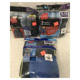 3 pkgs Boxers & Boxer Briefs - 2/pkg.  Hanes