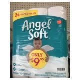 Angel Soft Toilet Paper, 24 Family Rolls