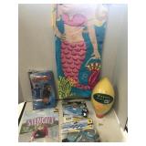 Fun Summertime Lot W/ Hooded Mermaid Beach