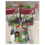 3 pkgs. Hanes Briefs, Girls Size 16. 6pr/pkg.