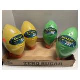 4 ct. Foam Footballs with Kicking Tees