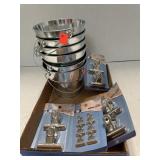 Decorative Metal Buckets & Metal Clips for