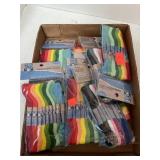 Flat of Multicolored Embroidery Floss